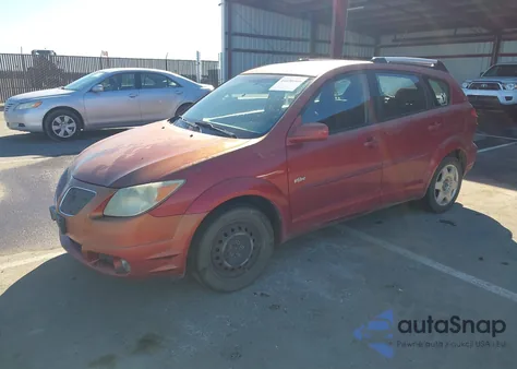 2005 Pontiac Vibe z USA, uszkodzony, nr VIN 5Y2SL638X5Z473461
